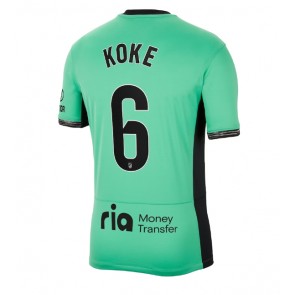 Maillot de foot Atletico Madrid Koke #6 Troisième 2023-24 Manches Courte